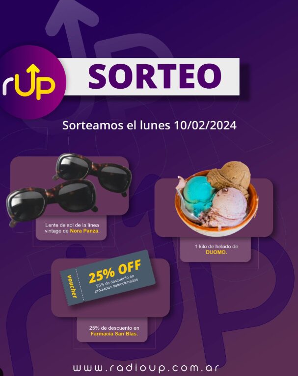 Verano en Radio Up | Celebramos la estación más linda y los regalos son para vos 4 sorteo - 3