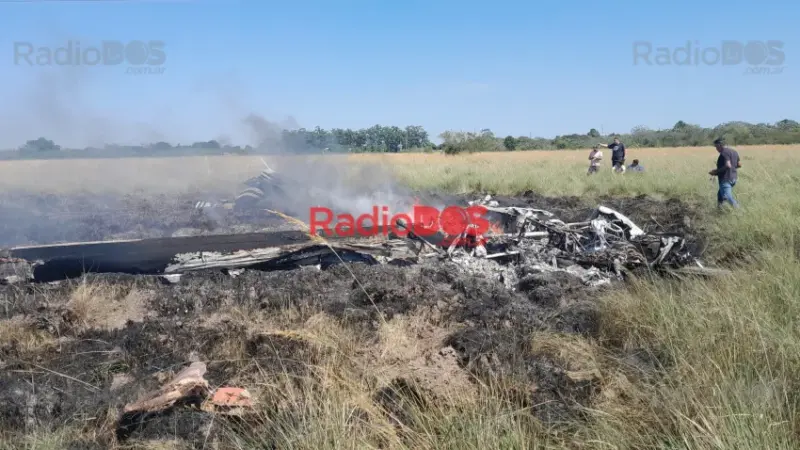 Accidente Aéreo | Helicóptero que combatía el fuego en Ituzaingó se estrelló 6 256368w850h478c.jpg - 5