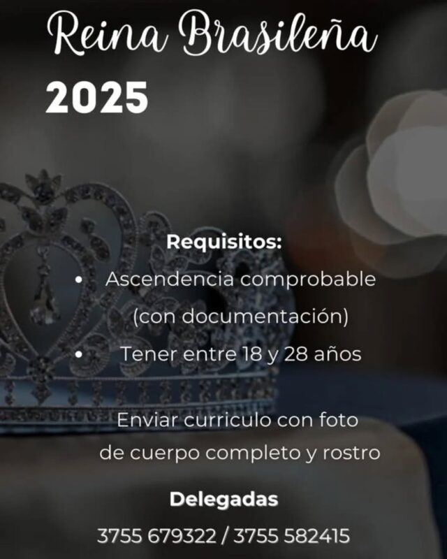 Representá a tu colectividad en la Fiesta Nacional del Inmigrante 11 CONVOCATORIA 5 - 10