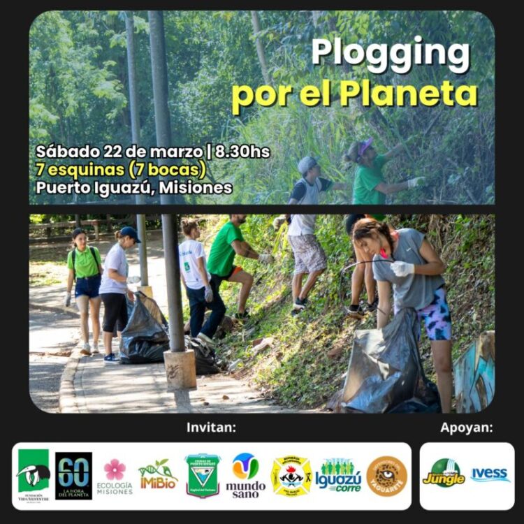 Este sábado es el “Plogging por el Planeta” en Iguazú, que combina ejercicio con la limpieza del entorno 10 PUerto Iguazu 1 750x750 1 - 9