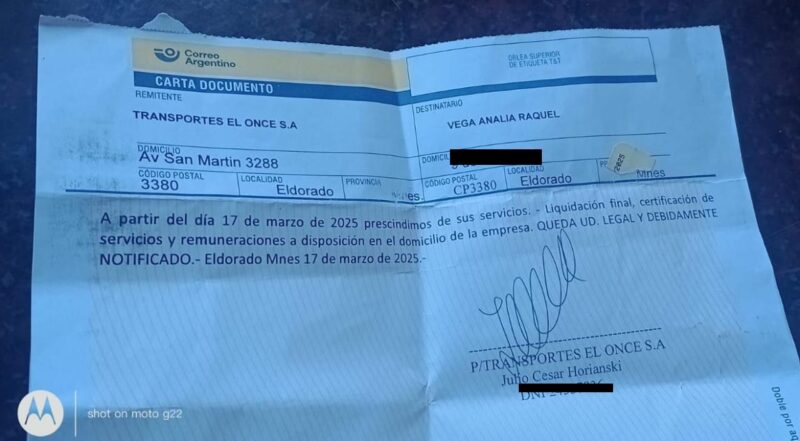 Eldorado: Expuso contra la empresa Kenia en la audiencia pública y echaron a su hija 5 WhatsApp Image 2025 03 20 at 10.49.54 - 4