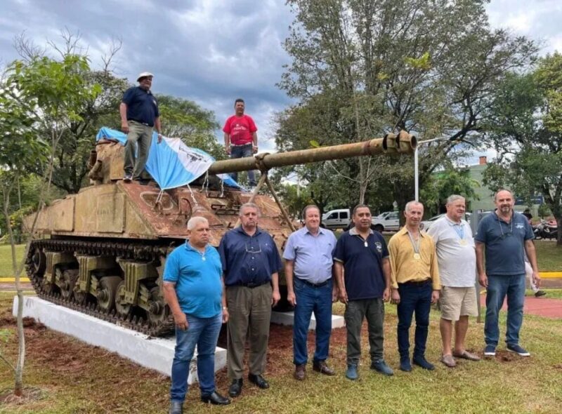 San Vicente: “La instalación del tanque es un homenaje a la memoria de Malvinas” 5 image 202 - 4