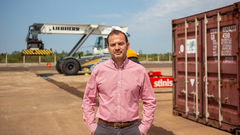Hidrovía: Babiak respaldó la adjudicación a Jan De Nul y Misiones participará del ente de control 2 Ricardo Babiak presidente de la administración de Puertos de Posadas y Santa Ana