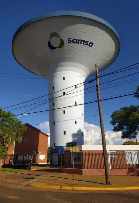 Mañana jueves 3, habrá corte total de agua en gran parte de Posadas 3 Samsa nuevo 2 696x1015 1 - 2