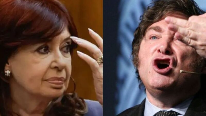 cristina kirchner y javier milei 1993582 - 6