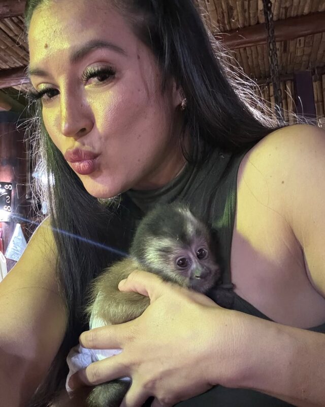 “Maxi”, el mono que desató un enfrentamiento de influencer con Ecología y una ONG 2 mimi ortiz1 - 1