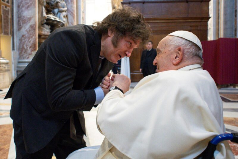 El Papa que no quisieron ver 6 papa milei - 5