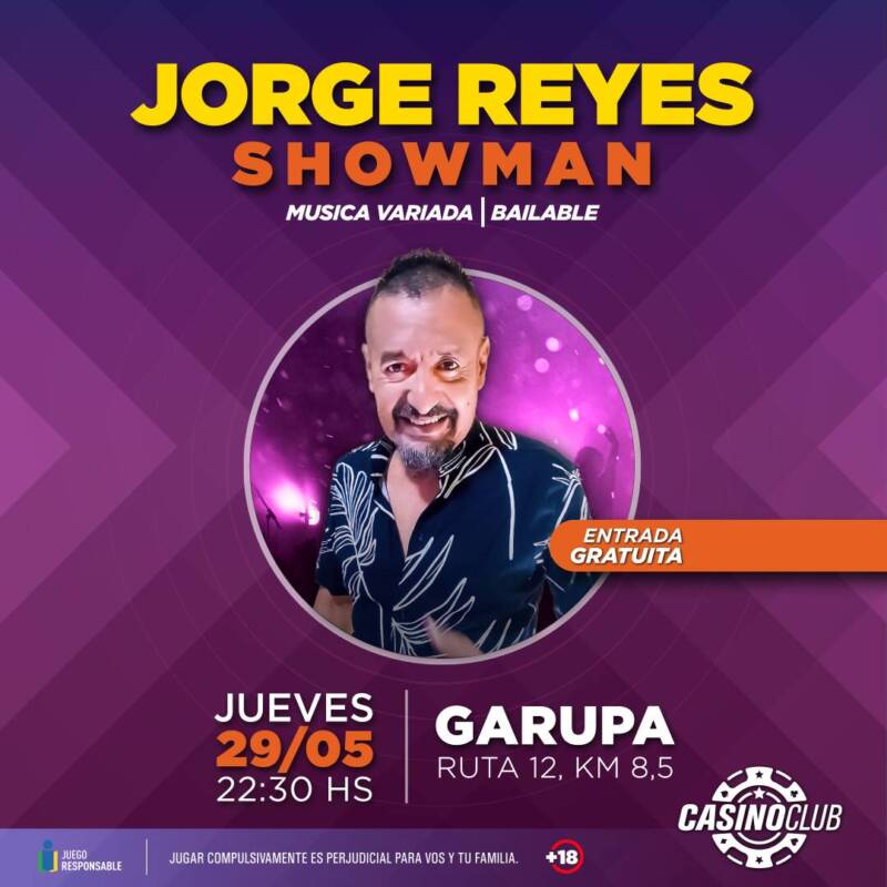 25 05 29 JORGE REYES SHOWMAN Garupa Flyer Feed 1 - 4