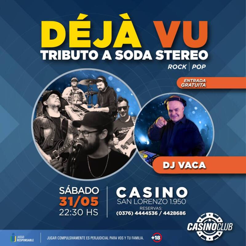 25 05 31 DEJA VU DJ VACA Flyer Feed 1 - 5
