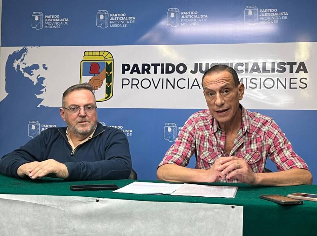 Arrieta lanzó en Misiones una multisectorial en defensa de Cristina: “La proscripción es la bala que no salió, pero el fallo sí” 3 Los interventores del PJ Misiones: Máximo Rodriguez y Gustavo Arrieta