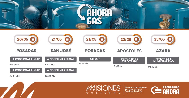 “Ahora Gas”: cómo y dónde acceder al beneficio en el mes de mayo 12 ahora gas mayo3 - 11