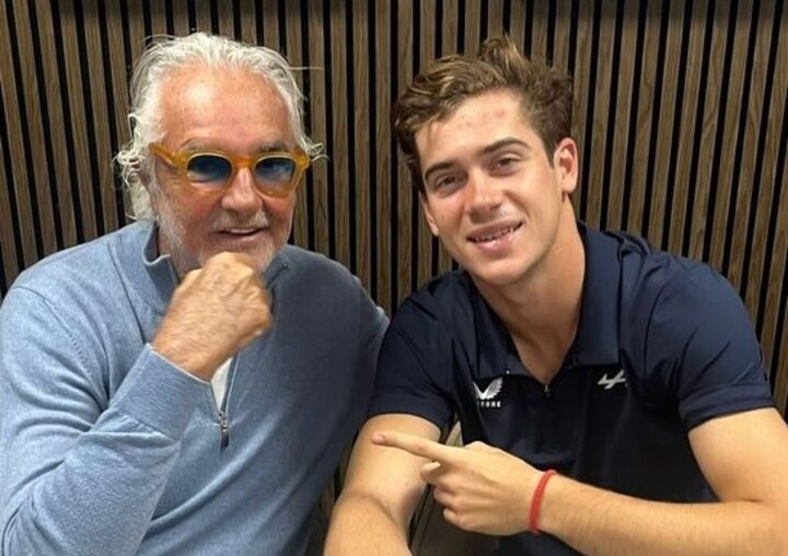 Briatore criticó el rendimiento de Colapinto: “Tenía un auto para llegar a Q3” Flavio Briatore y Franco Colapinto en Alpine