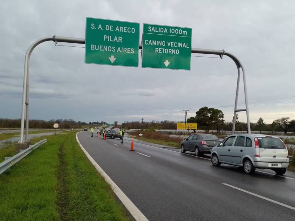 Rehabilitaron el puente Zárate Brazo Largo y difundieron alternativas de tránsito en el Litoral 3 gendarmeria buenos aires temporal - 2