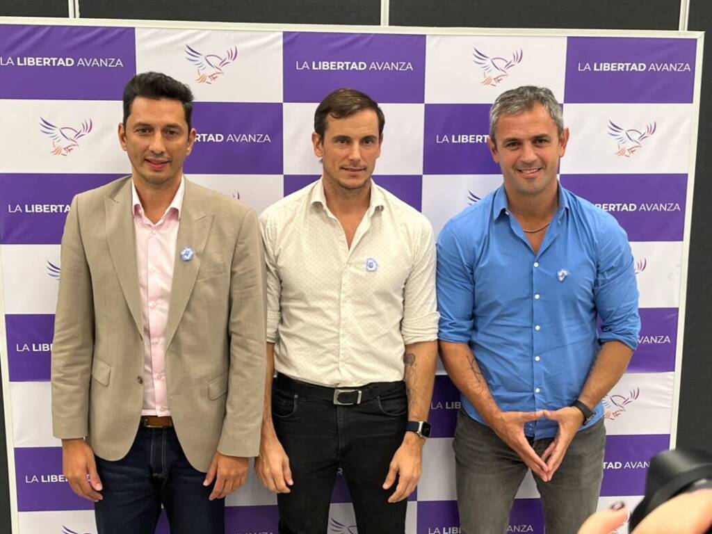 Núñez defendió la lista de LLA y afirmó: “Harfield es Milei en Misiones” nuñez hartfield menem