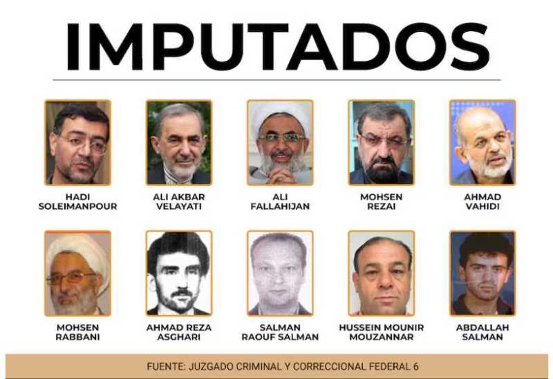 Ordenan juicio en ausencia para los acusados del atentado a la AMIA 4 IMPUTADOS - 3
