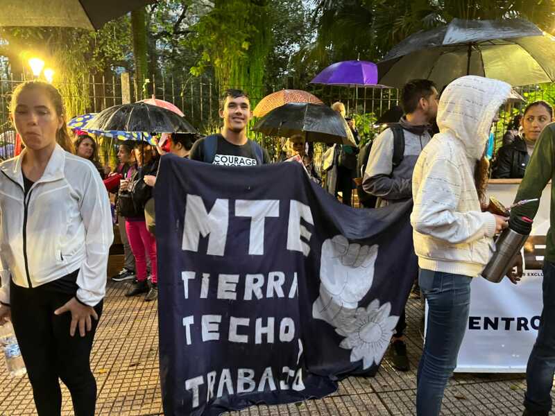 Masiva movilización en Posadas en apoyo a Cristina Fernández de Kirchner 2 Movilización