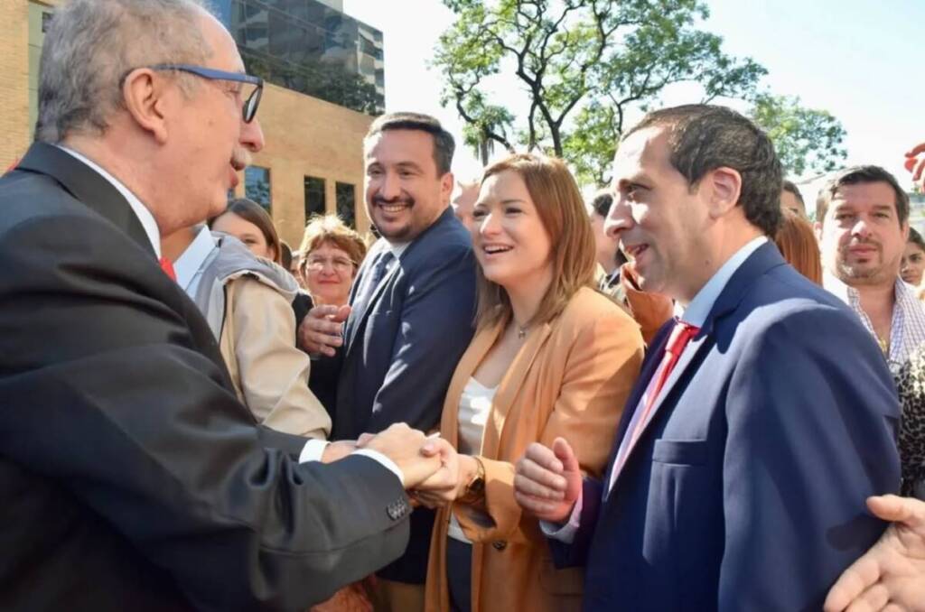“Hay que discutir el horario corrido y el transporte público en Posadas”: la propuesta de Joaquín Cabral 5 Cabral con Roa y Bondarenco el 1 de mayo tras el discurso de Passalacqua