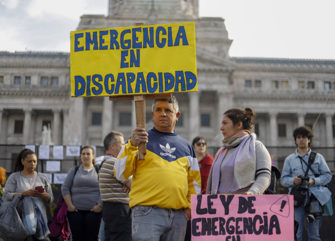 En Eldorado marcharán contra el veto presidencial a la Ley de Emergencia en Discapacidad 1 Los gurises con discapacidad tienen derecho a una educación real, no a un maquillaje inclusivo que sólo existe en los papeles”, sostuvo Ferreira de Misiones