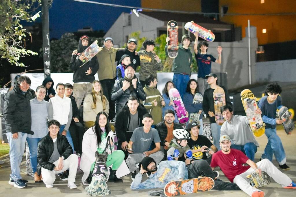 El skate fue la excusa perfecta para compartir una jornada llena de música, deportes, sabores y emprendimientos locales del sublema de Horianski
