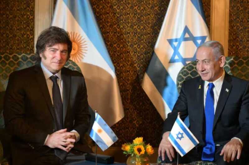 Detuvieron en Chaco a un hombre por amenazas a Javier Milei, Netanyahu y periodistas milei gaza