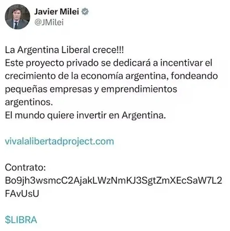 Además, la OA remarcó que las publicaciones realizadas desde redes sociales personales no pueden ser consideradas automáticamente actos de gobierno de Milei