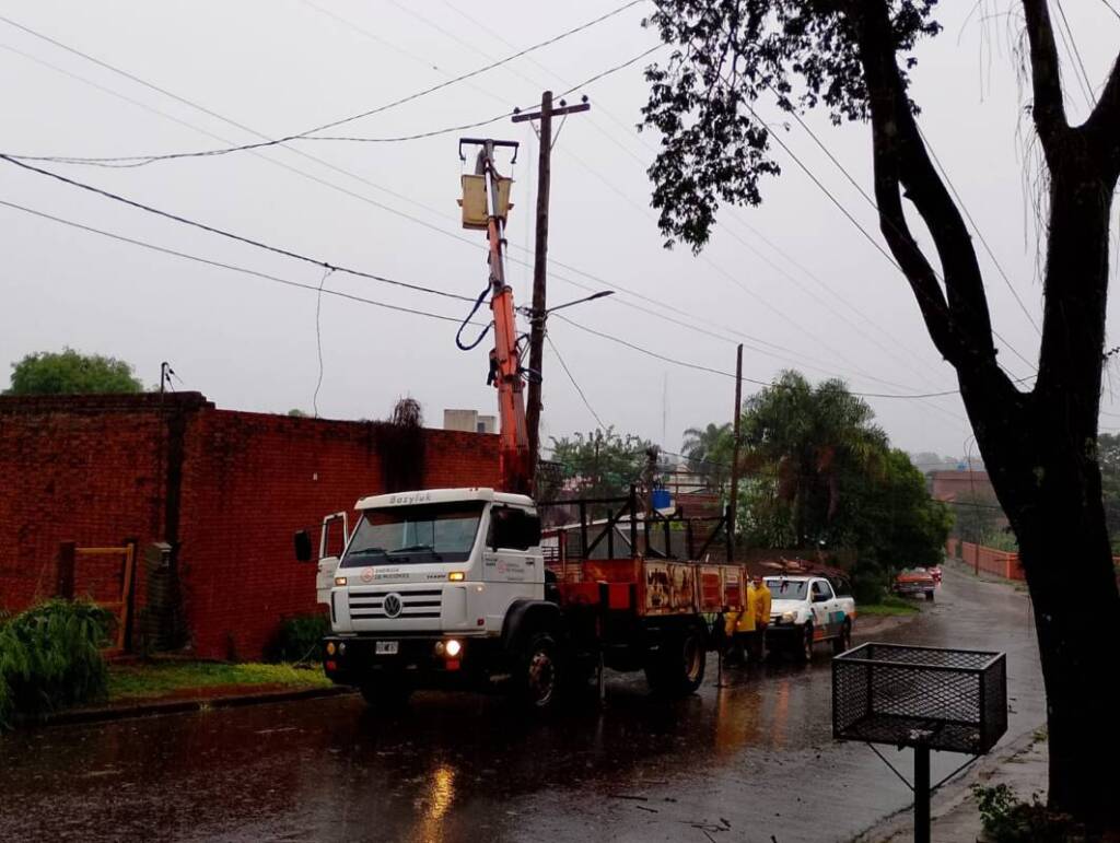 Localidades del norte de Misiones quedaron sin energía eléctrica tras el temporal temporal norte misiones 1 - 1