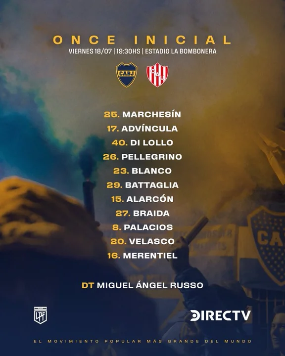 En el regreso de Paredes, Boca igualó 1-1 con Unión en La Bombonera 5 Boca