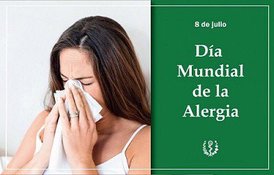 Alergias en aumento: causa y cómo detectarlas 3 Cada 8 de julio se celebra el día mundial de la alergia