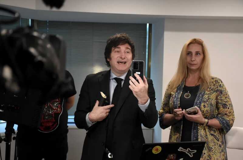 javier milei redes