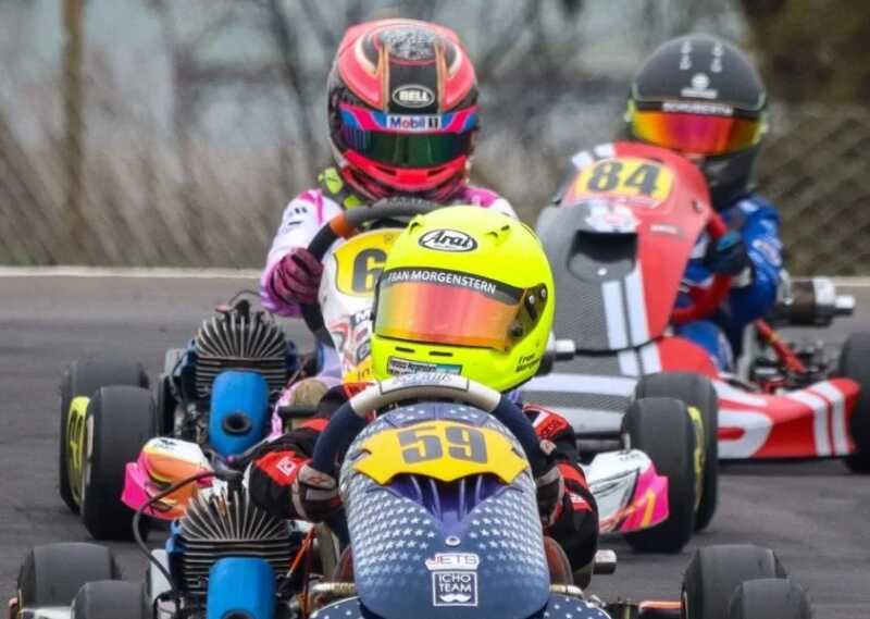 Los hermanos Morgenstern brillan en el Sudamericano de karting 1 Morgenstern