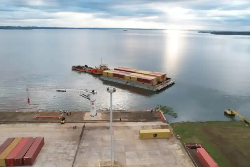 Hidrovía: Babiak respaldó la adjudicación a Jan De Nul y Misiones participará del ente de control 3 Expora Simple