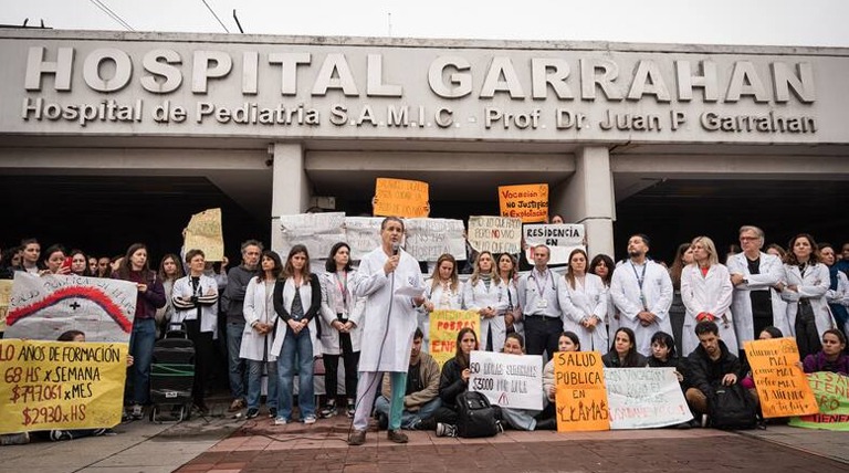 “Hay vidas en juego”: Garrahan pide a legisladores rechazar veto a la Emergencia Pediátrica garrahan