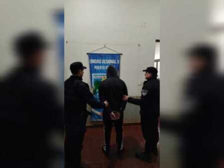 violento detenido por agredir a su ex