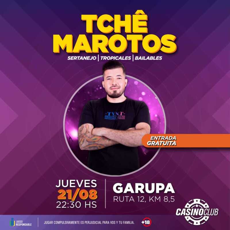 Disfruta del calor de la música en el invierno en el Casino Club 2 25 08 21 TCHE MAROTOS Flyer Feed - 1