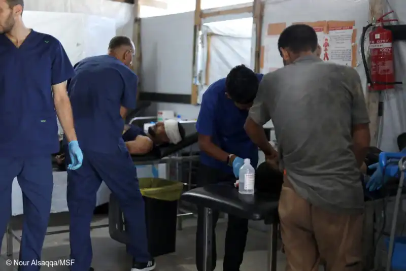 Desnutrición infantil en Gaza subió 10% en una semana: Médicos sin Fronteras denuncian “masacre orquestada” 4 MSB242978 informe esto no es ayuda Gaza - 3