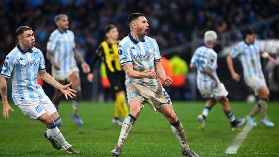 Copa Libertadores: Racing eliminó a Peñarol en una noche inolvidable y avanzó a cuartos Racing