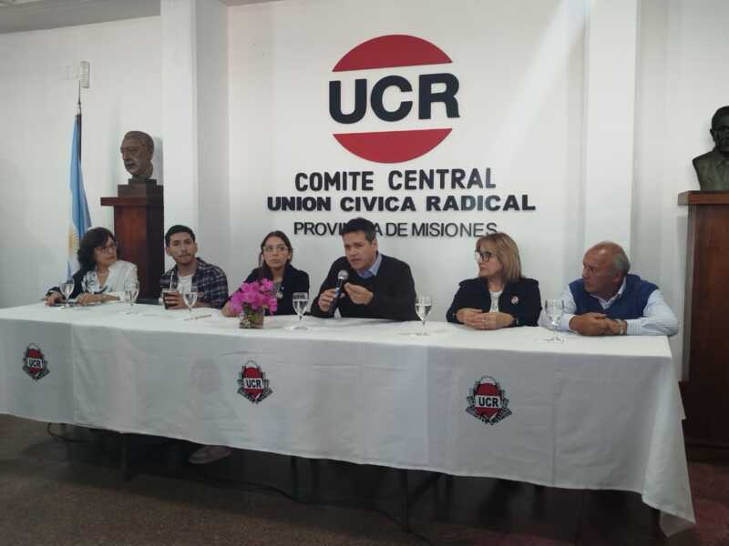 Gustavo González presentó la lista de candidatos a diputados nacionales de la UCR Misiones gonzalez ucr misiones