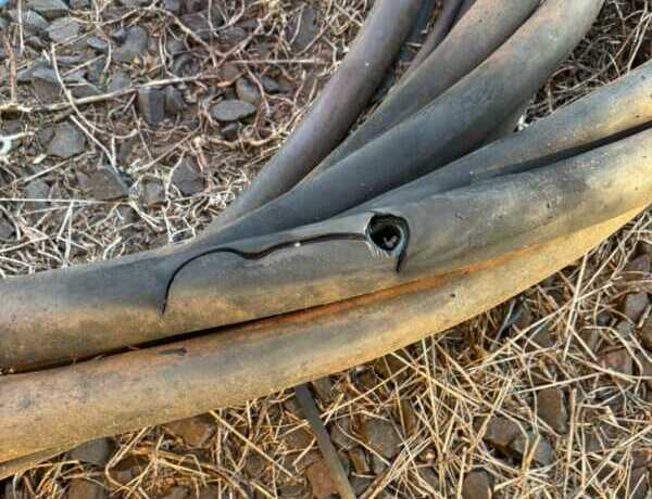 Intento de robo de cables dejó sin luz a 10 mil vecinos en Posadas Posadas robo de cables