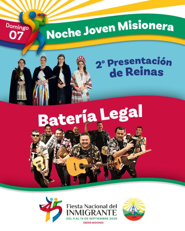 El Desfile de Colectividades iluminó Oberá este domingo 12 07 Noche Joven Misionera 600x750 1 - 11