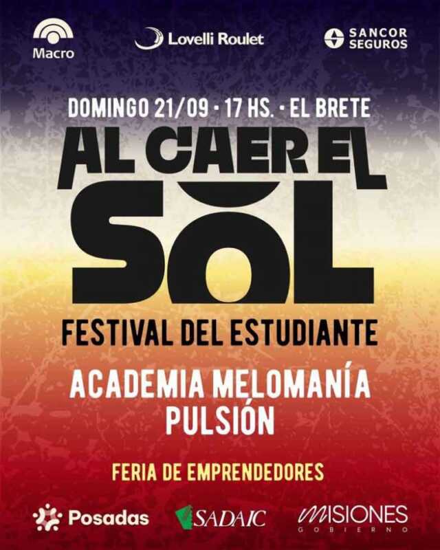 Posadas celebra la primavera con chamamé, gastronomía y música en vivo 7 20250917 acm 04 alcaerelsol 768x960 1 - 6