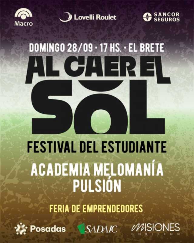 Cultura y música en Posadas: un fin de semana con fiestas, festivales y arte 3 20250924 acm 03c alcaerelsol 768x960 1 - 2