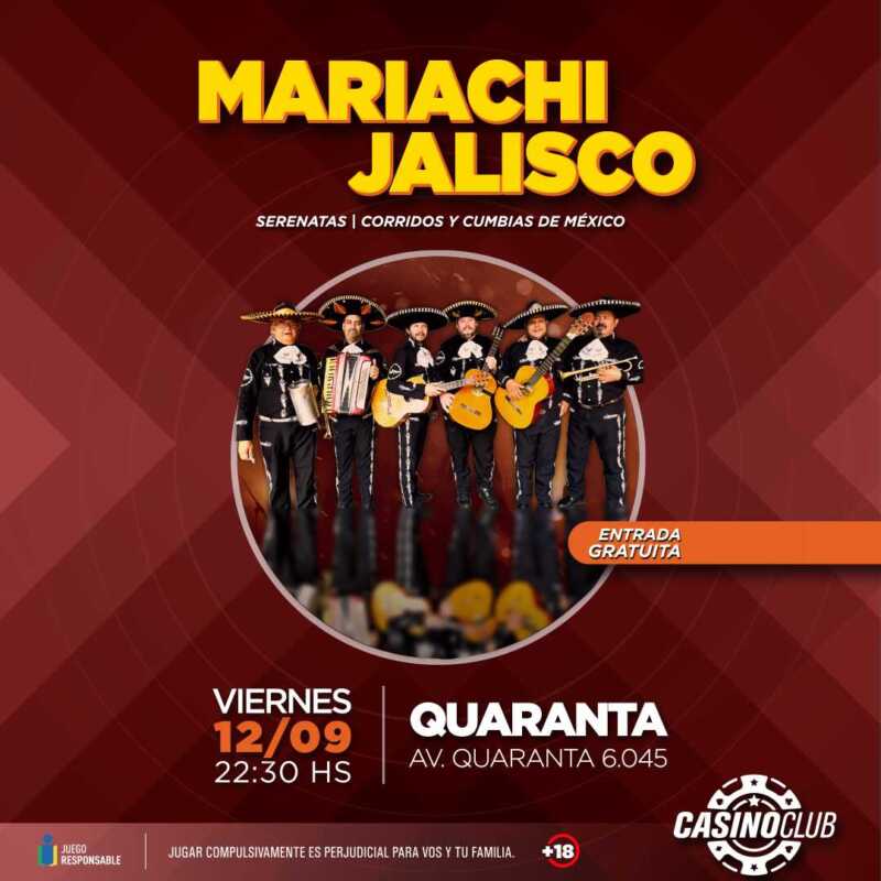 Vení a celebrar el día del maestro en el Casino Club 4 25 09 12 MARIACHI JALISCO Quaranta Flyer Feed - 3