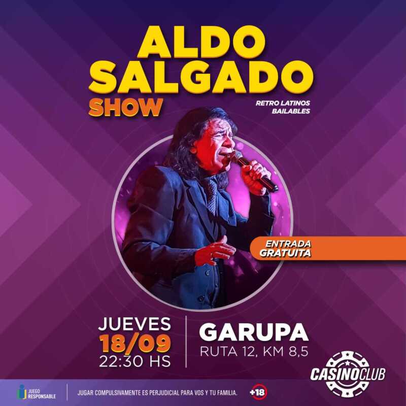 Recibí la primavera en el Casino Club con artistas de primer nivel 5 25 09 18 ALDO SALGADO SHOW Flyer Feed 1 - 4