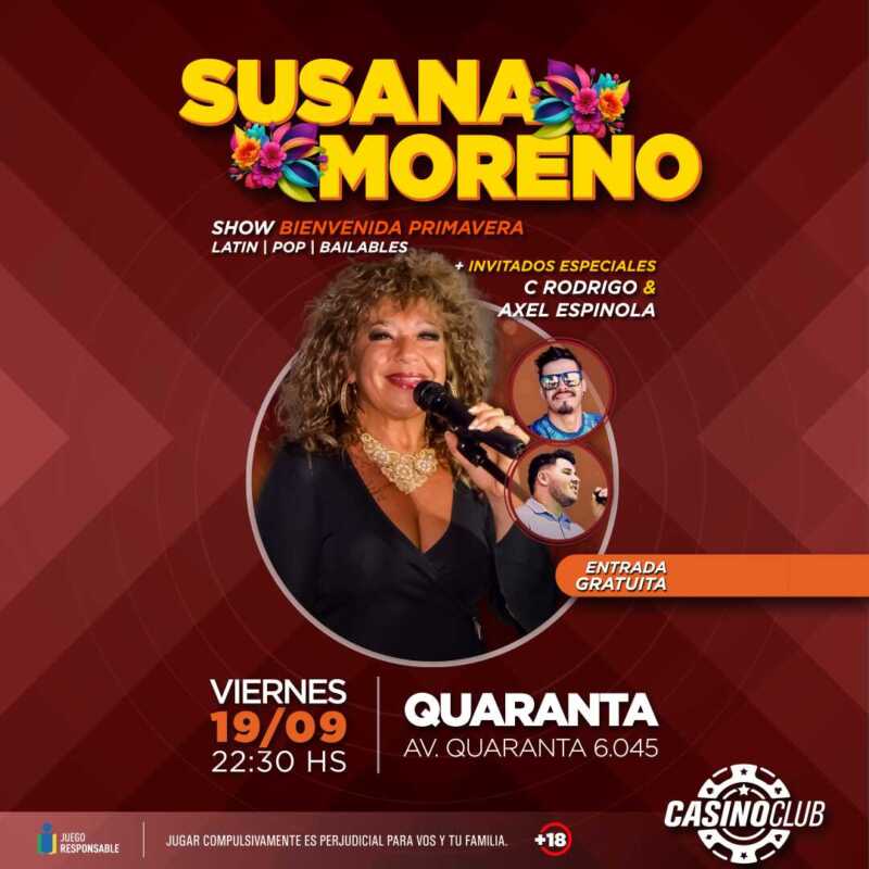 Recibí la primavera en el Casino Club con artistas de primer nivel 7 25 09 19 SUSANA MORENO Flyer Feed 1 - 6