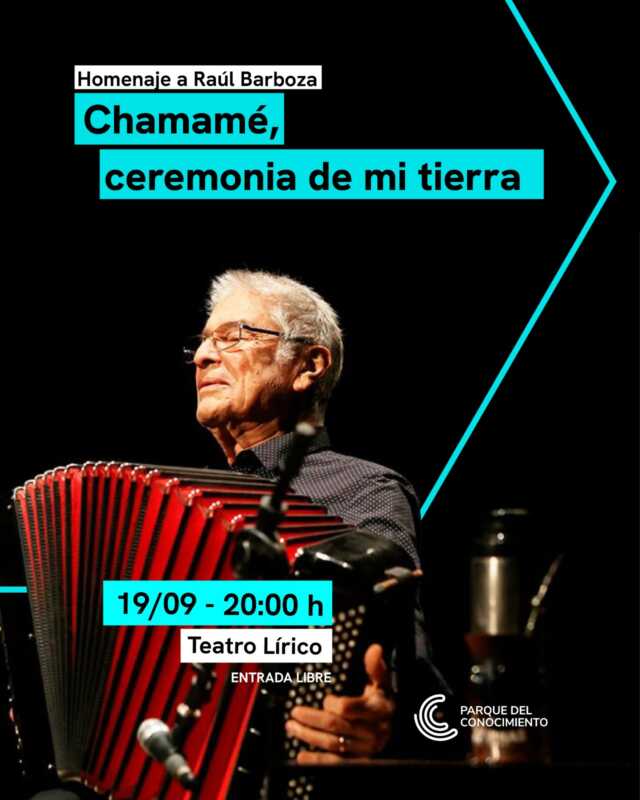 Homenaje a Raúl Barboza en el Día Nacional del Chamamé en Posadas 2 Flyer Raul Barboza 1 - 1
