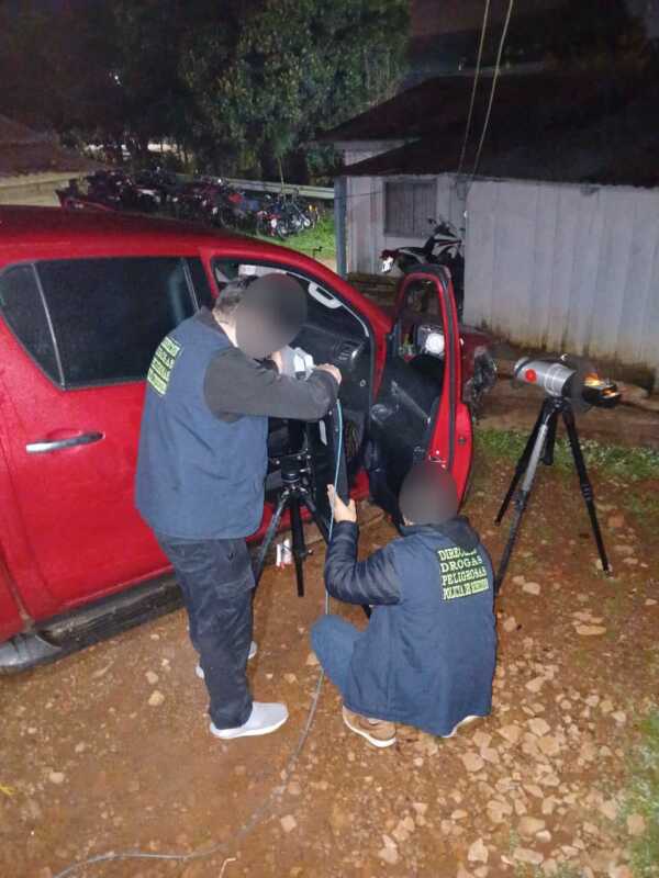 Dispositivo utilizado para detectar la droga