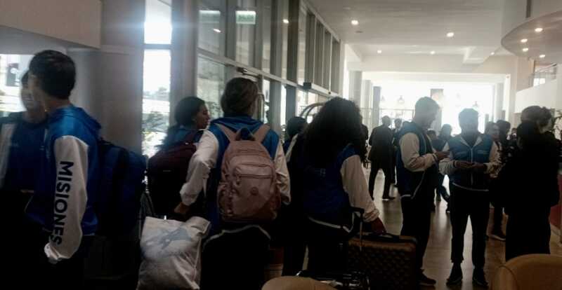 Misiones ya está en Mar del Plata para los Juegos Nacionales Evita Misiones en los Juegos Evita