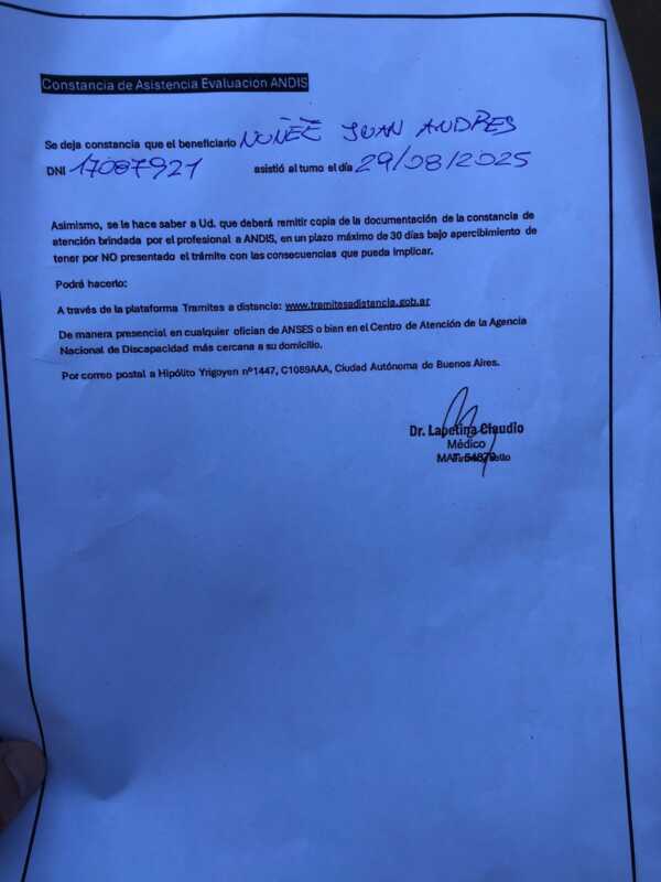 Auditoría trucha de pensiones por discapacidad de la ANDis con denuncias de fraude y maltrato en Misiones 3 Un operativo con formularios firmados de antemano, sin médicos y con denuncias de fraude expuso el desmanejo de la ANDis en Misiones.