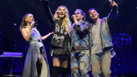 Cris Morena reapareció en público tras la muerte de su nieta Mila cris morena 1 - 2
