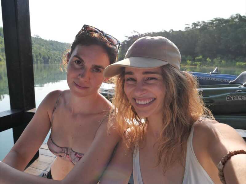 “La Madre de Dragones”, en Misiones: Emilia Clarke visitó las Cataratas del Iguazú 4 1761130251315 - 3